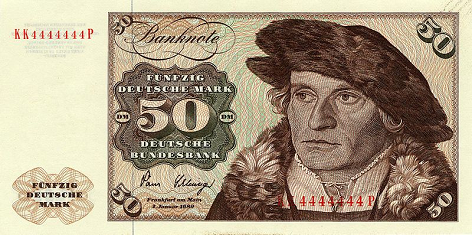 Der 50 Deutsche-Mark-Schein
